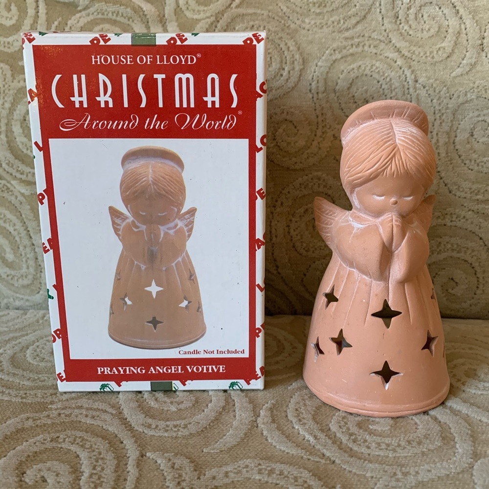 House of Lloyd Praying Angel Votive Holder